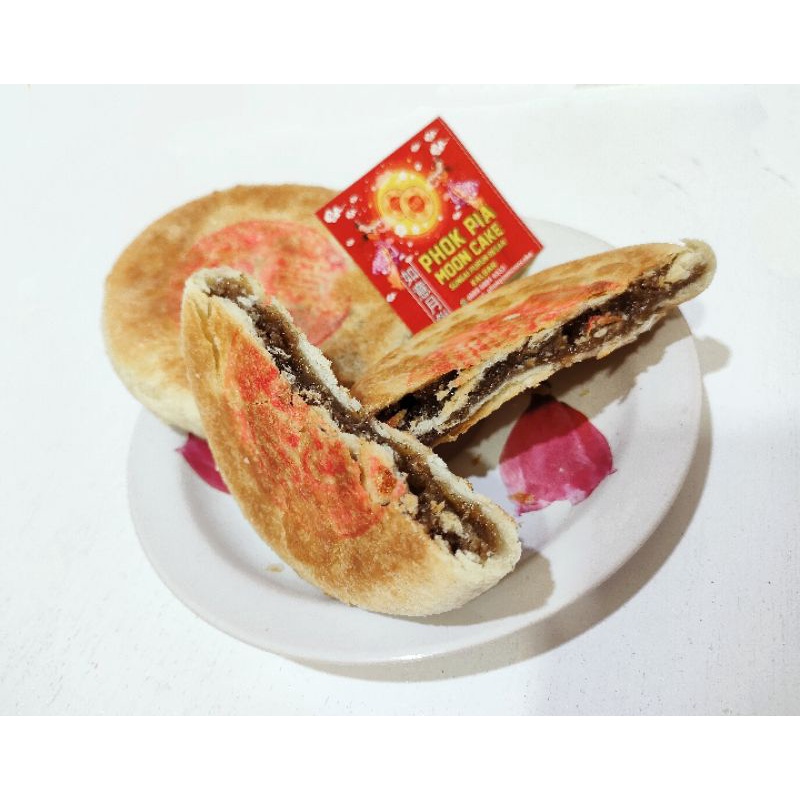 

KUE BULAN MOONCAKE PIA 100% HALAL Amoi Phok Pia Moon Cake Kalimantan Barat ISI 5/PACK (MINI SIZE)