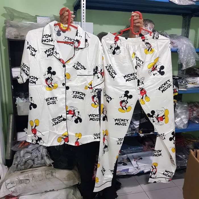 BISA COD..!!! 074067 MICKEY SLEEPWEAR SET