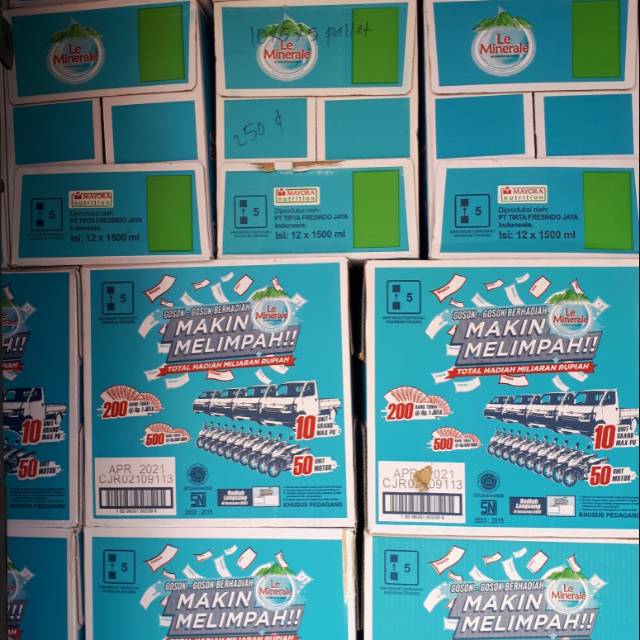 

Le mineral 1500 liter