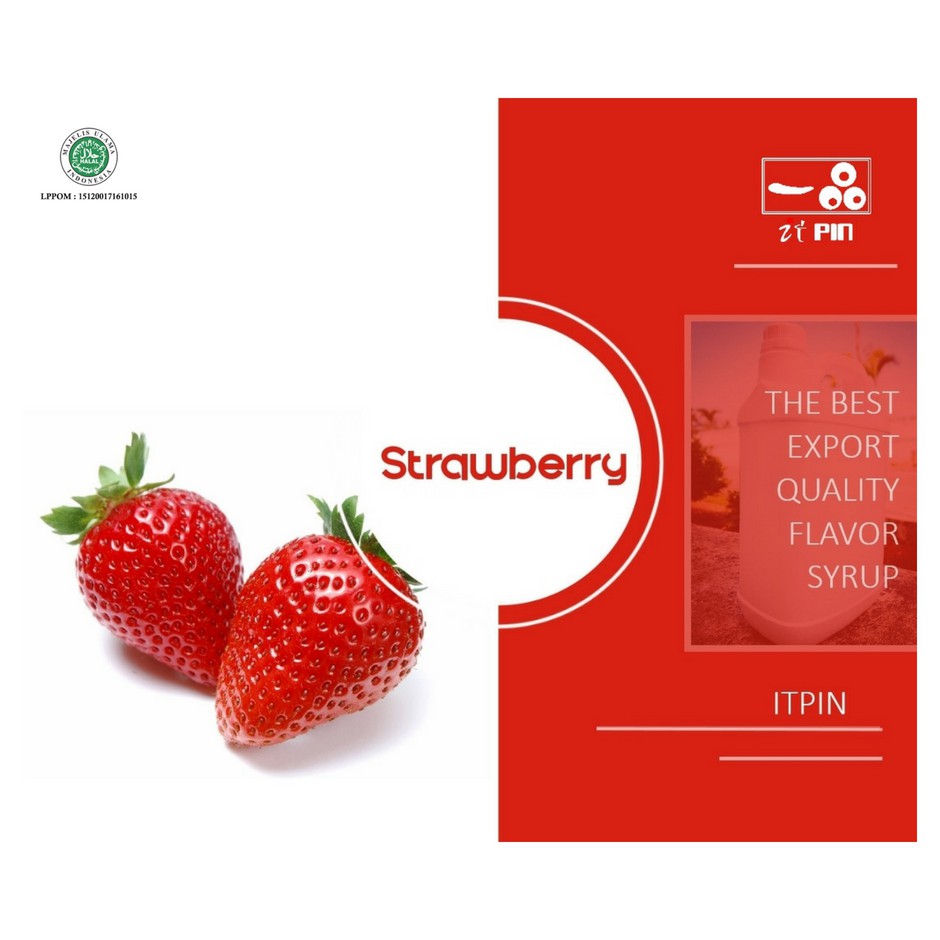 

Strawberry Syrup / Sirup Stroberi @7kg