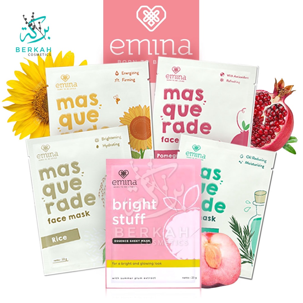 Emina Masquerade &amp; Bright Stuf Sheet Mask 23gr