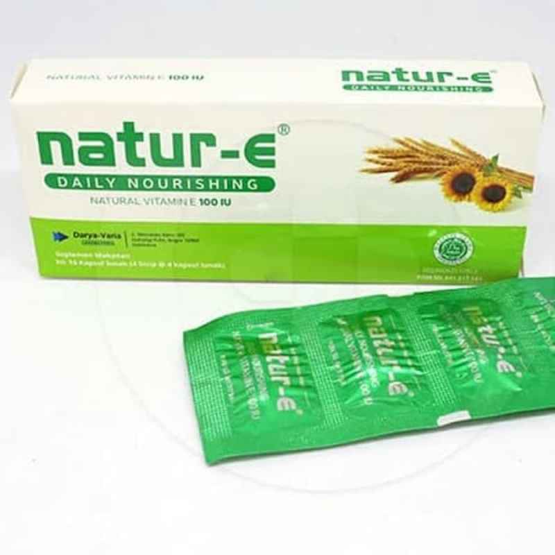 PROMO!!! Natur-E 32 Kapsul Nature-E / Vitamin E 100 IU / Vitamin Kulit