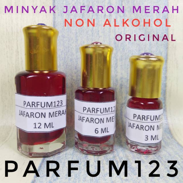 Parfum Minyak Wangi Javaron Zafaron Jafaron Merah Red Original Misik Biang Asli Arab Saudi Shopee Indonesia