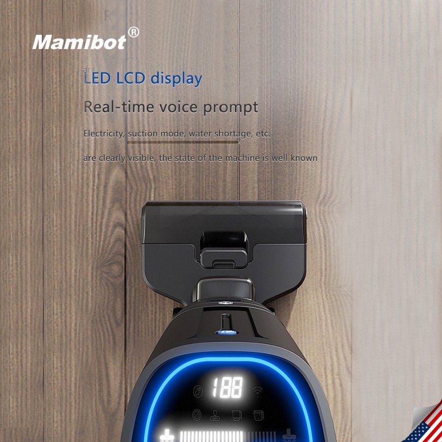 Mamibot Multifunction Cordless Floor Washer &amp; Vacuum Cleaner Flomo III