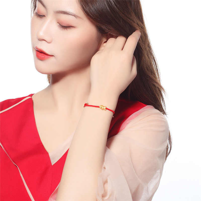 Fashion Personality Lucky Beads Red Bracelet