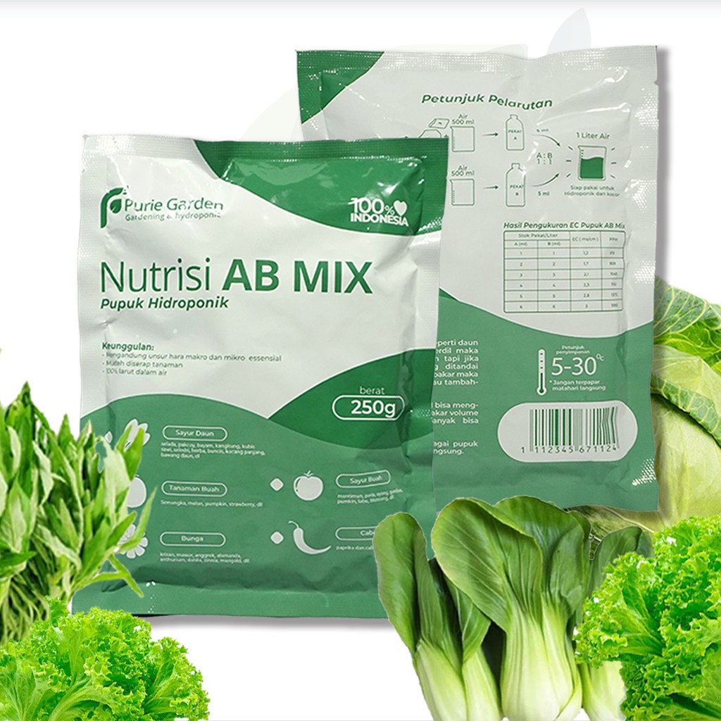AB Mix Sayuran Daun 250gr