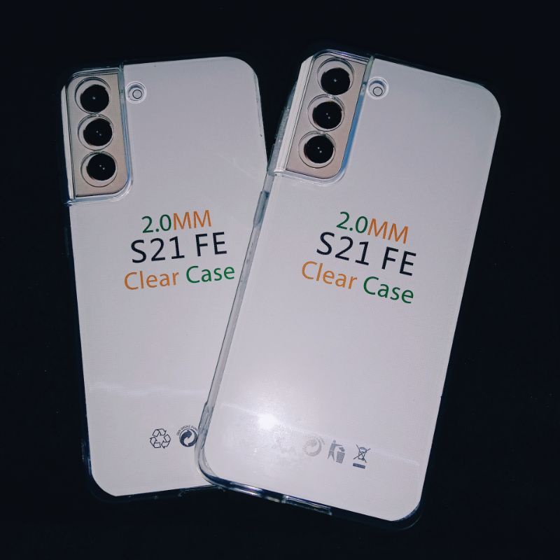 SAMSUNG S21 FE/S21 Case Jelly Premium Soft Case Bening Transparan
