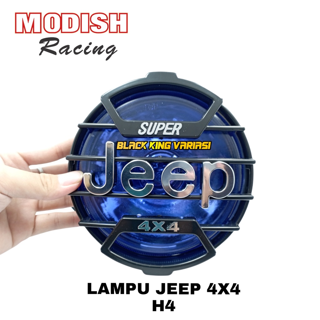 Reflektor Lampu Depan JEEP 4x4 H4 HeadLamp