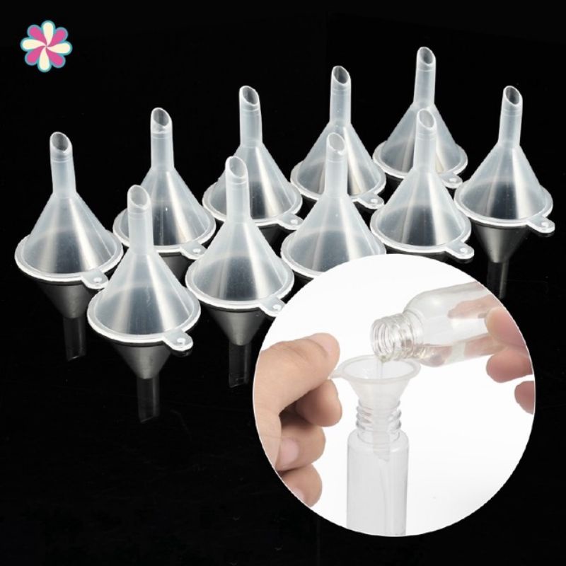 CORONG MINI PLASTIK / CORONG PARFUME OIL ESSENTIAL / SMALL FUNNEL /  MINI FUNNEL