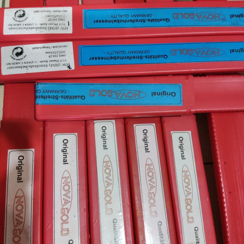 Pisau serut kayu/pisau planer Nova TCT 610 x 38 x 6