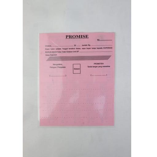 

[PROMO HVJ77] Promise buku angsuran koperasipraktis tinggal sobek ga perlu ribet catat isi 50 lembar