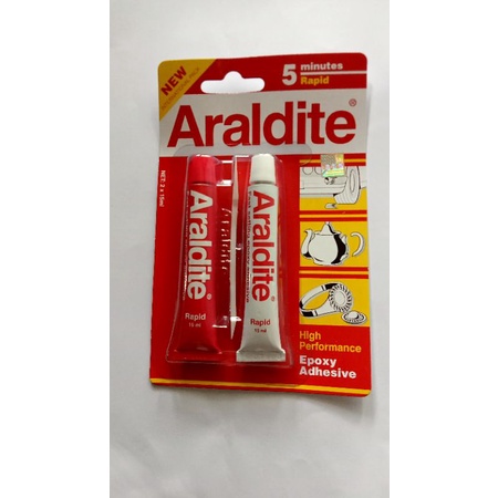 

Baru Lem Araldite Merah 5 Menit
