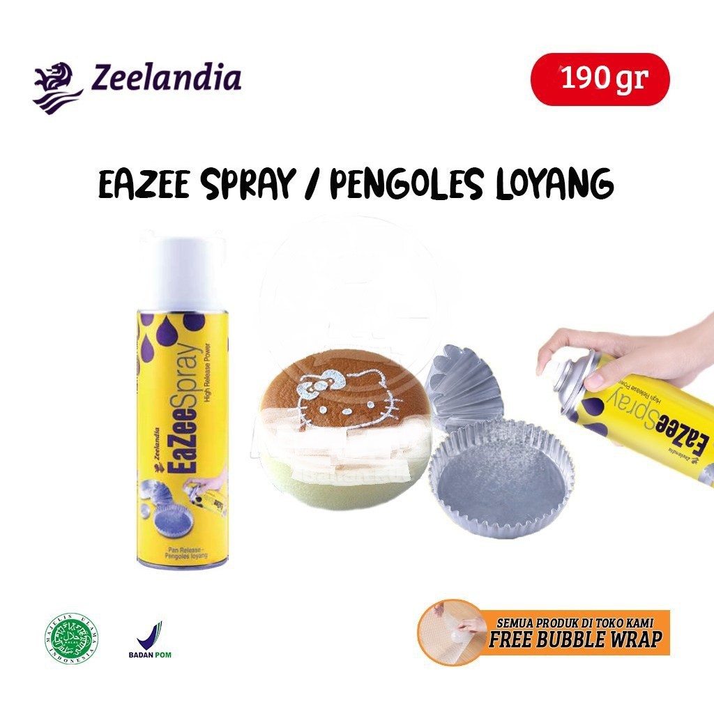 

Carlo Oles Loyang bentuk Spray / Eazee Spray Zeelandia [Botol Kecil 190 gr]