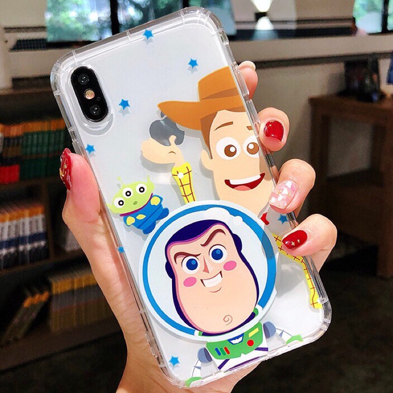 TOY STORY ANTICRACK CASE SAMSUNG IPHONE VIVO OPPO REALME XIAOMI