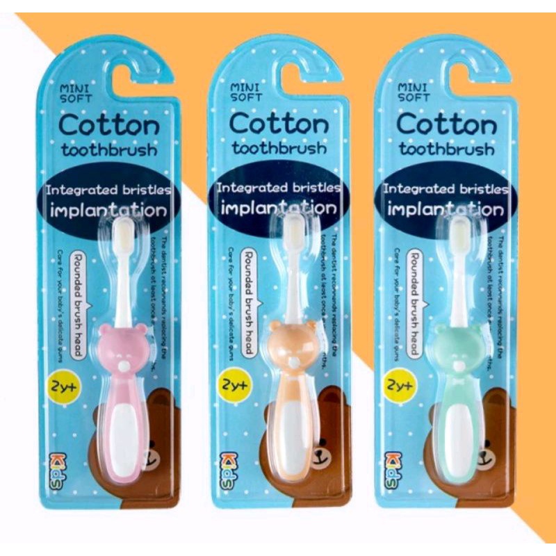 Sikat Gigi Anak Cotton Toothbrush Halus Lembut