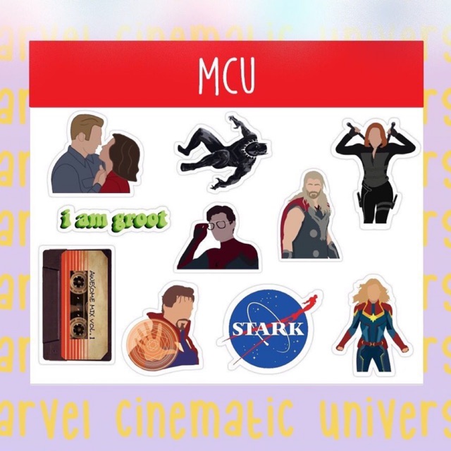 

Sticker Film Marvel / MCU