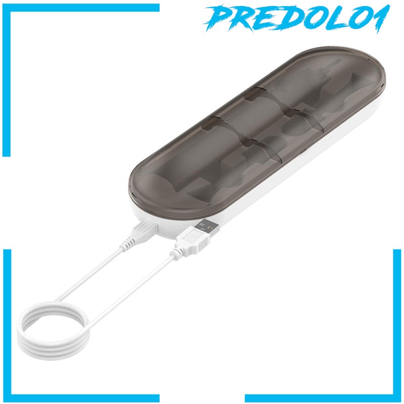 (Predolo1) Case Charger Sikat Gigi Elektrik Untuk Sonicare - Putih Kabel 1m