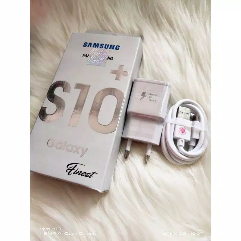 Tc Travel Charger Finest Samsung S10+ Micro Usb Fast Charger Original