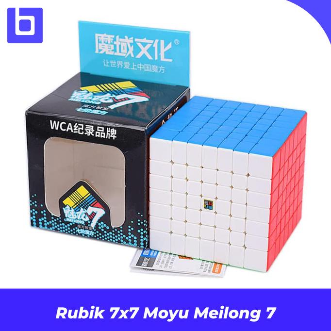 Rubik 7x7 Moyu MF Meilong 7x7 Stickerless Original