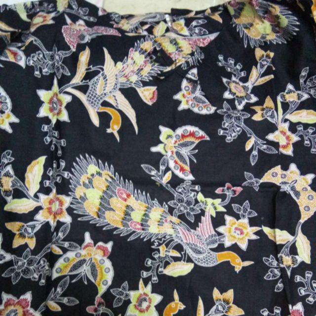 Atasan Batik Dolby Dolbi Dobby Doby Tenun Sutra Tulis Halus Katun Atbm Baron ,sarombit Atasan