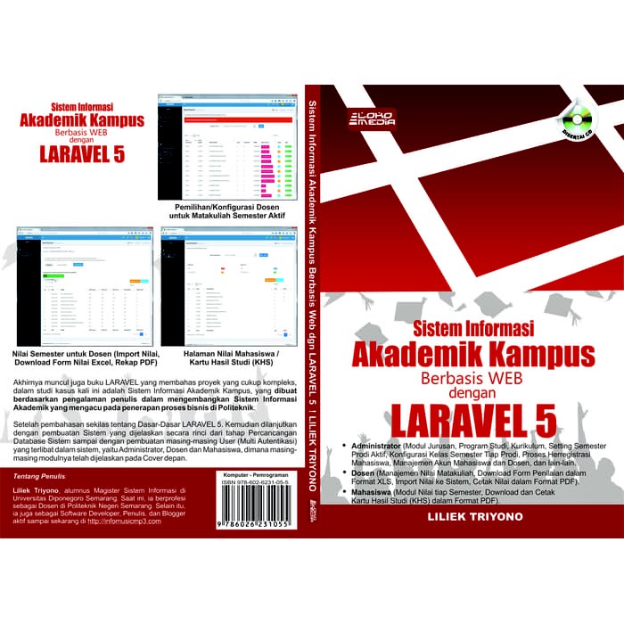 Buku Laravel 5 - Sistem informasi akademik dengan laravel 5 Liliek Triyono Lokomedia-2