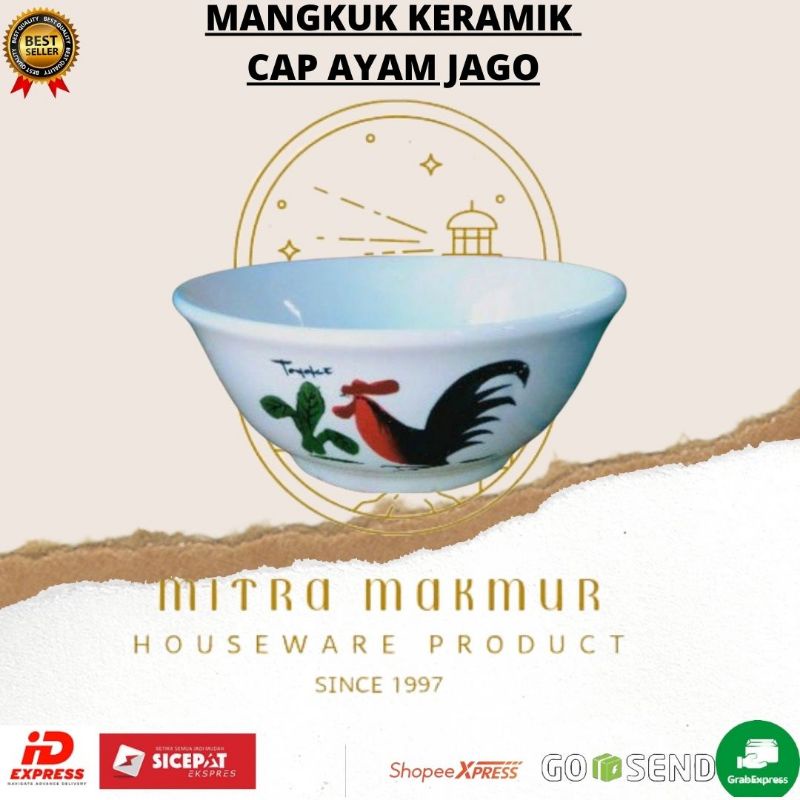 SALE!! Mangkuk Cap Ayam Mangkok Mie Ayam