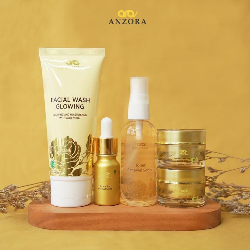 ANZORA RENEWAL SERIES // ANZORA PAKET RENEWAL // SKINCARE ANZORA