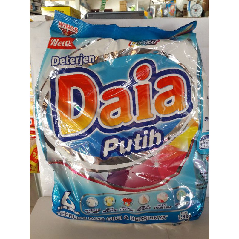 

daia putih 1,8kg deterjen bubuk