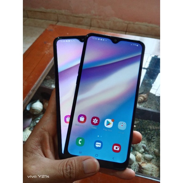 SAMSUNG A10S HP ONLY. RAM 2/32GB. FINGER PRINT