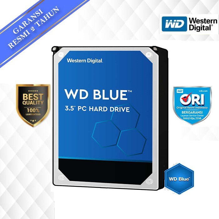 WD Caviar Blue 6TB - HD / HDD / Hardisk Internal 3.5&quot; for PC