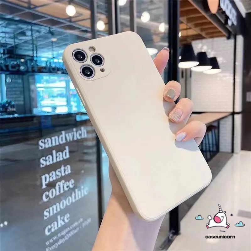 Soft Case TPU Warna Polos Untuk Realme C35 C12 C31 C15 C11 5 5s 5i 6i C3 7i C17 7 6 6s Realme Narzo 20 Pro