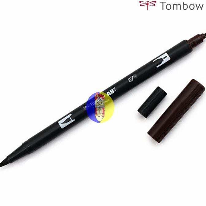 

Favorit] Dual Brush Pens Tombow ( Orange & Brown Series ) - 879 Brown