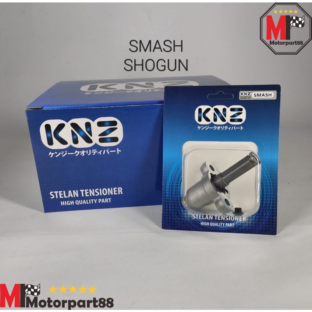 SETELAN TENSIONER KNZ TONJOKAN KETENG SMASH SHOGUN 110 125 SPIN