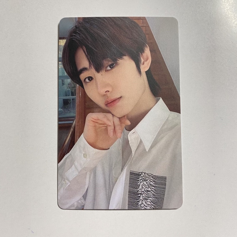 (BOOKED) photocard solo jacket sunghoon white soljack sh pc enhypen border hakanai putih jumatan chi