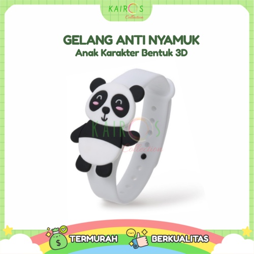 Gelang Anti Nyamuk 3D Jam Tangan Anak Karakter Kartun