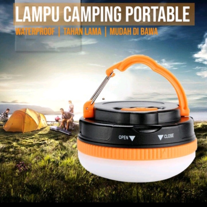 Lampu tenda Camping Gantung 5 mode / lampu emergency gantung 5 mode