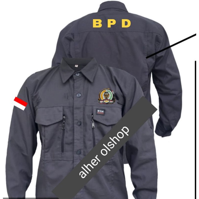 Jual Kemeja Taktikal Bpd Kemeja Tactical Bpd Kemeja Bpd Eksklusif