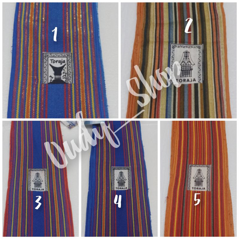 Syal Etnik Toraja Souvenir Ikat Kepala Khas Sulawesi