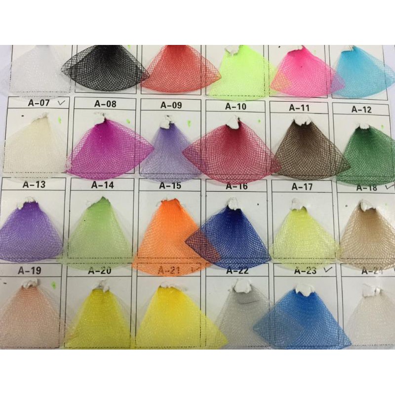 Pita Crinoline Hardnett Harnet Yure Rollan