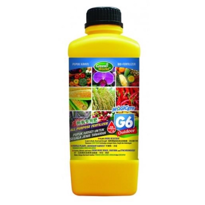 Mikrobakteri Organik Magic Grow G6 1 Liter