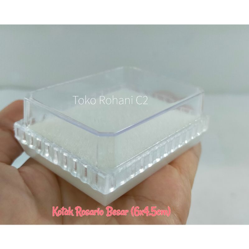 

Kotak Rosario Besar 6x4.5cm - Kotak Rosario - Tempat Rosario