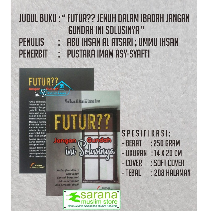 Buku Futur ?? Jangan Gundah Ini Solusinya