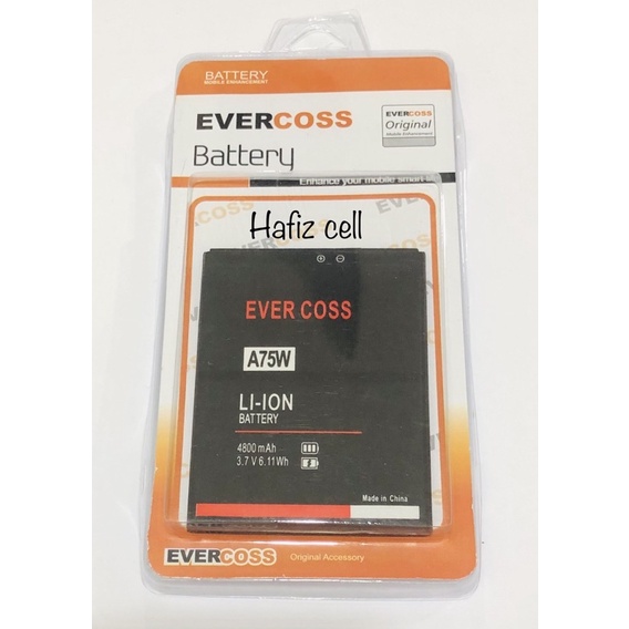 Battery batre Evercross A75W