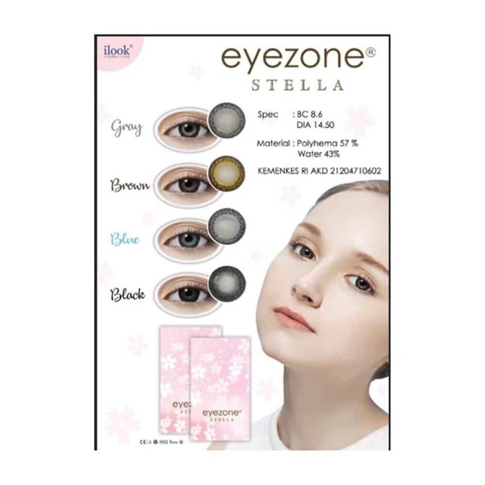 SOFTLENS EYEZONE STELLA (NORMAL) 14.5MM