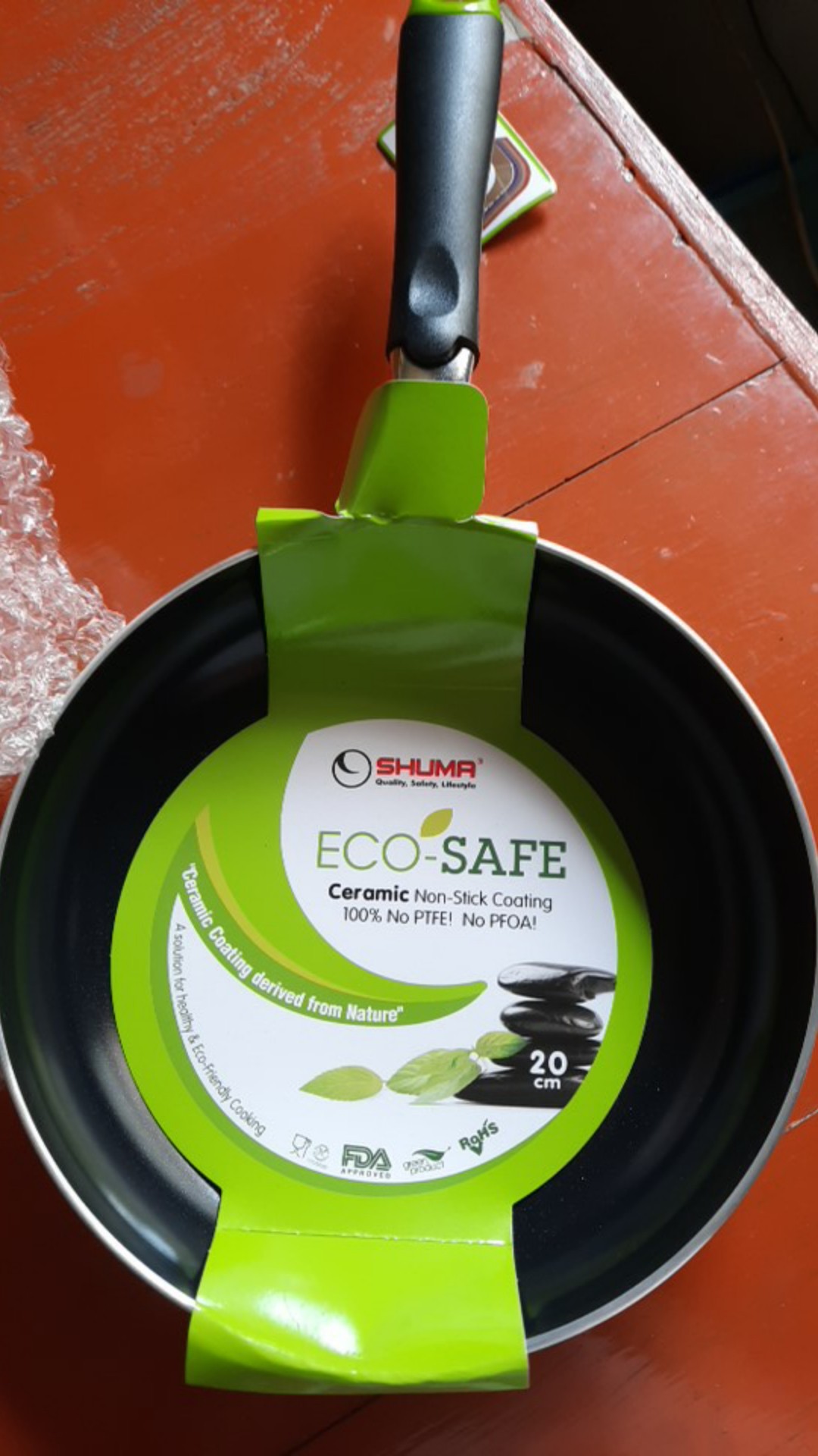 Panci Ceramic Shuma Eco Fry Pan 20cm 00232.00039