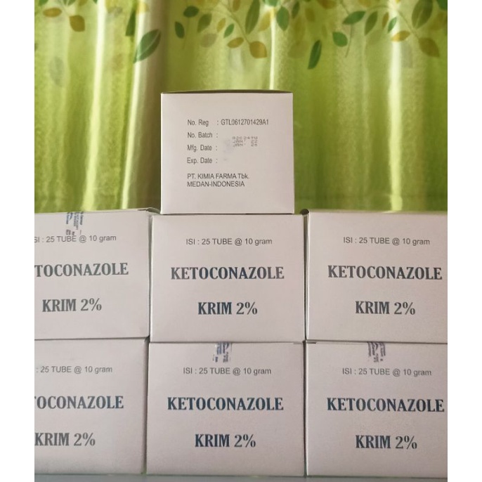 KETOCONAZOLE SALEP GATAL HARGA PER BOX(Isi 25 Tube)