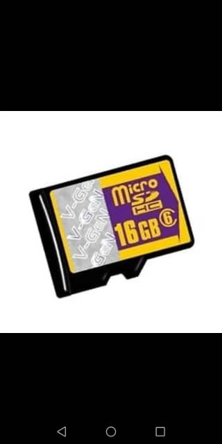 MEMORY V-GEN 16GB MICRO SD CLASS 6 ORIGINAL