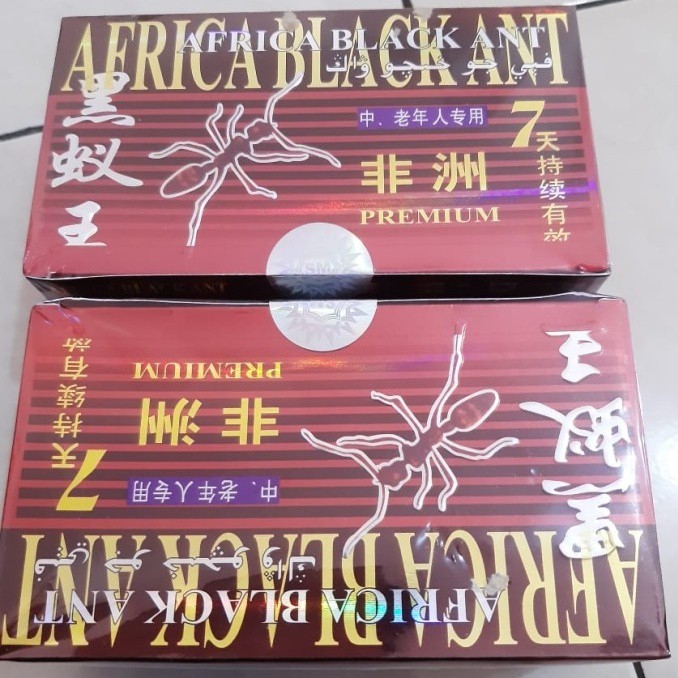 KapsulSemut HitamAfrica BlackAnt Premium Asli Original Suplemen Kesehatan