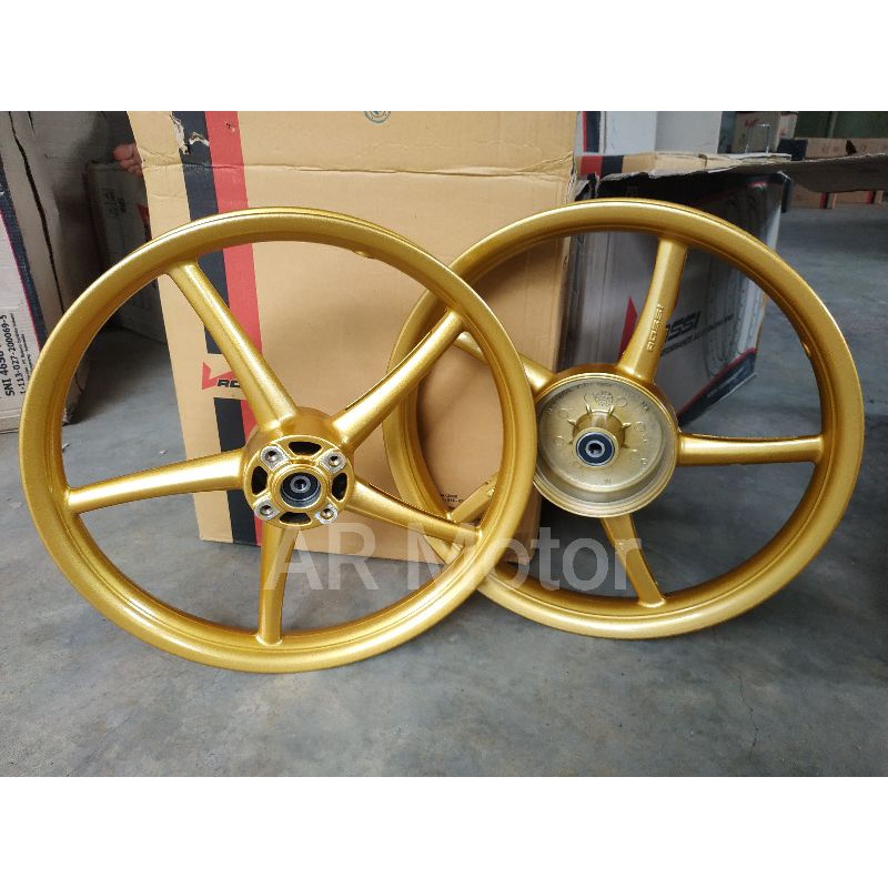 velg vrossi copy rcb Jupiter MX Old set depan belakang