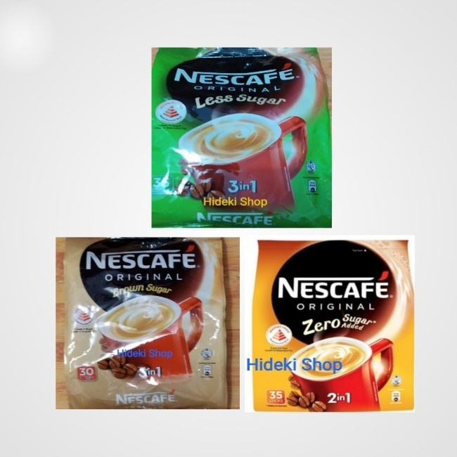 

Nescafe Original 3 In 1 Import Singapore Kopi 3 In One stant